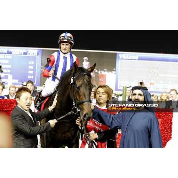 Mirco Demuro on Victoire Pisa wins the Dubai World Cup 2011 Dubai - Meydan, 26th march 2011 ph.Stefano Grasso