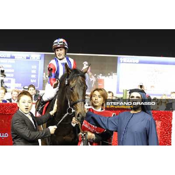 Mirco Demuro on Victoire Pisa wins the Dubai World Cup 2011 Dubai - Meydan, 26th march 2011 ph.Stefano Grasso