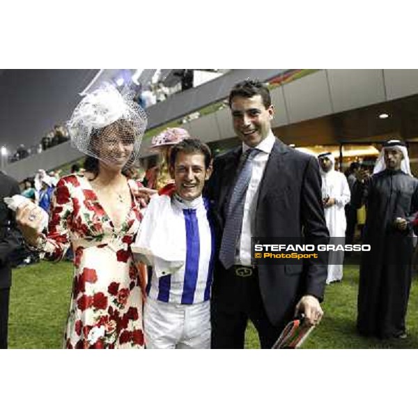 Mirco Demuro on Victoire Pisa wins the Dubai World Cup 2011 Dubai - Meydan, 26th march 2011 ph.Stefano Grasso