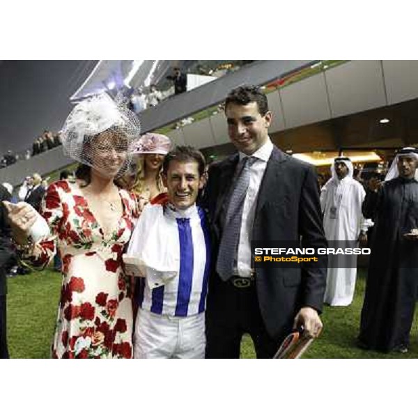Mirco Demuro on Victoire Pisa wins the Dubai World Cup 2011 Dubai - Meydan, 26th march 2011 ph.Stefano Grasso