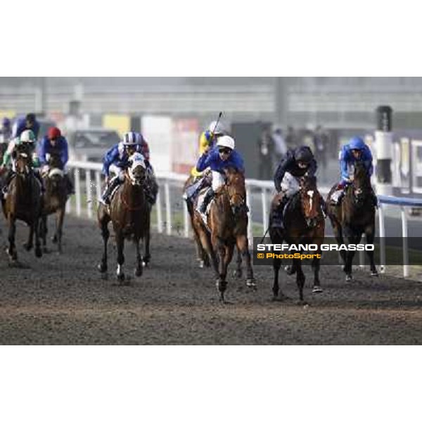 Mickael Barzalona on Khawlah wins the UAE Derby Dubai - Meydan, 26th march 2011 ph.Stefano Grasso