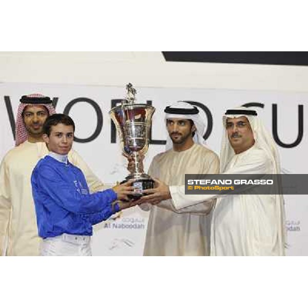 prize giving ceremony of the UAE Derby Dubai - Meydan, 26th march 2011 ph.Stefano Grasso