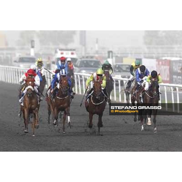 Olivier Peslier on Seraphin du Paon wins the Dubai Kahayla Classic Dubai - Meydan, 26th march 2011 ph.Stefano Grasso