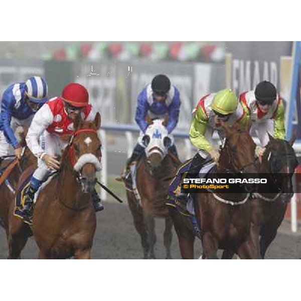 Olivier Peslier on Seraphin du Paon wins the Dubai Kahayla Classic Dubai - Meydan, 26th march 2011 ph.Stefano Grasso
