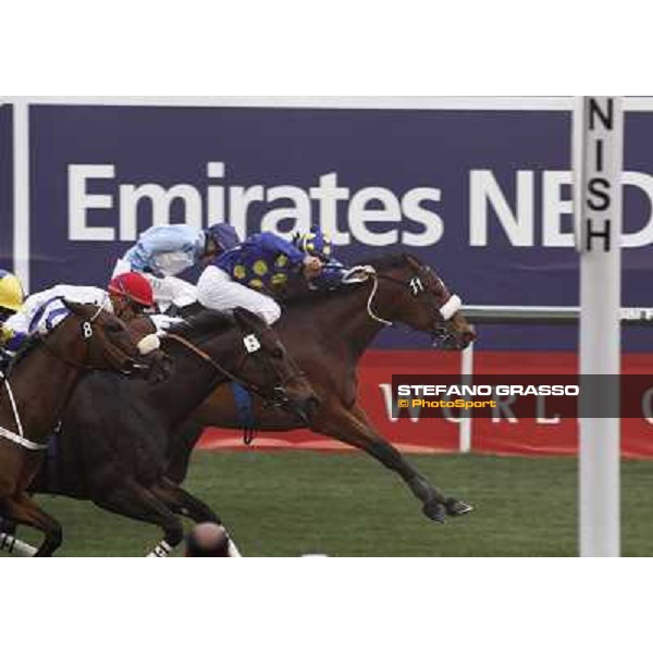 Bernard Fayd\'Herbe on J J The Jet Plane wins the Al Quoz Sprint Dubai - Meydan, 26th march 2011 ph.Stefano Grasso