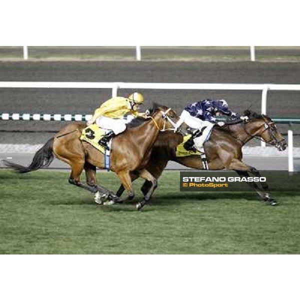 Ryan Moore on Presvis wins the Dubai Duty Free Dubai - Meydan, 26th march 2011 ph.Stefano Grasso