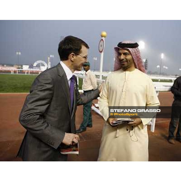Dubai World Cup 2011 - Aidan O\'Brien and Saeed Bin Suroor Dubai - Meydan, 26th march 2011 ph.Stefano Grasso