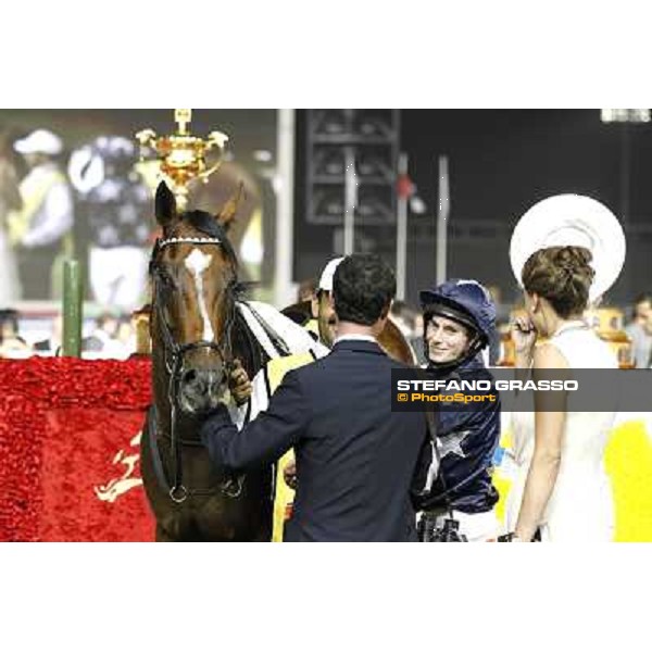 Dubai World Cup 2011 - winners circle of the Dubai Duty Free won by Presvis Dubai - Meydan, 26th march 2011 ph.Stefano Grasso