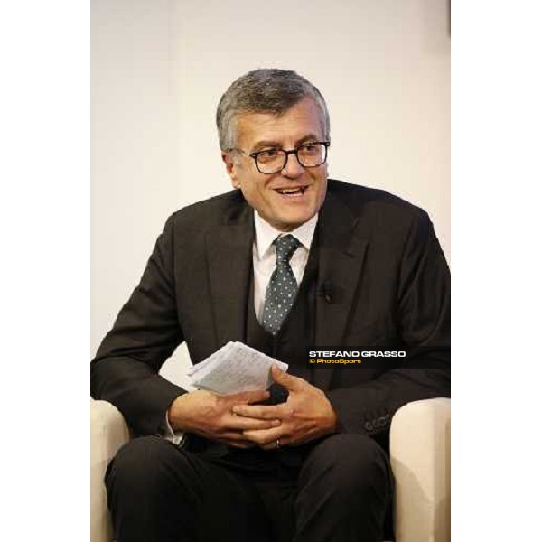 Romacavalli 2011 - dott.Francesco Ruffo della Scaletta Convegno \'Il Cavallo militare tra passato e futuro\' Roma, 9 aprile 2011 ph.Stefano Grasso
