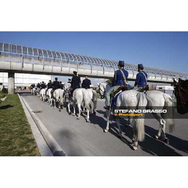 ROMACAVALLI - The exibition of Polizia di Stato a cavallo Rome, 9th april 2011 ph.Stefano Grasso
