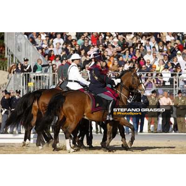 ROMACAVALLI - The exibition of Polizia di Stato a cavallo Rome, 9th april 2011 ph.Stefano Grasso