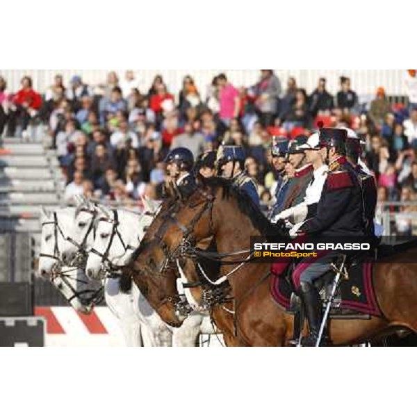 ROMACAVALLI - The exibition of Polizia di Stato a cavallo Rome, 9th april 2011 ph.Stefano Grasso
