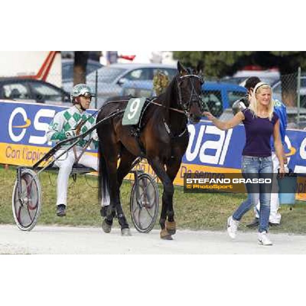 Andrea Guzzinati and Nadir Kronos Milan- San Siro racetrack, 25th april 2011 ph.Stefano Grasso