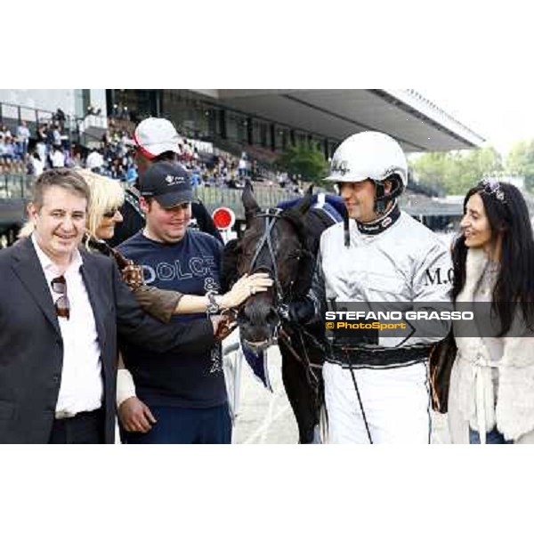 prize giving ceremony of Gran Premio d\'Europa Milan- San Siro racetrack, 25th april 2011 ph.Stefano Grasso