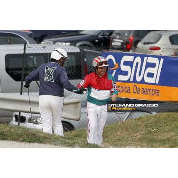 Marco Smorgon and Pietro Gubellini Milan- San Siro racetrack, 25th april 2011 ph.Stefano Grasso