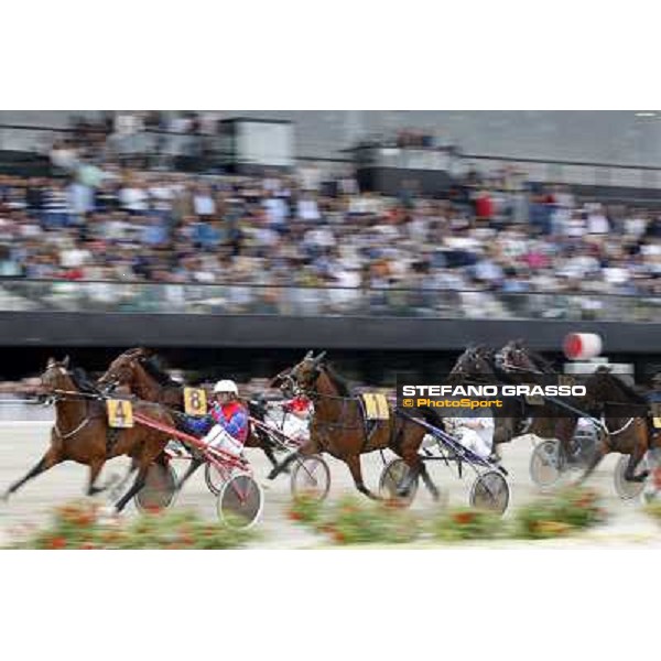 racing at San Siro trotting racetrack Milan- San Siro racetrack, 25th april 2011 ph.Stefano Grasso