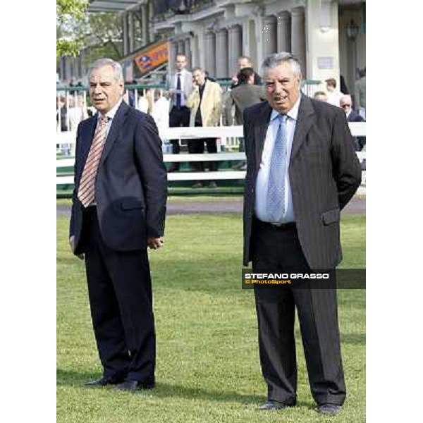 Giuseppe and Alduino Botti Milan- San Siro racetrack, 24th april 2011 ph.Stefano Grasso