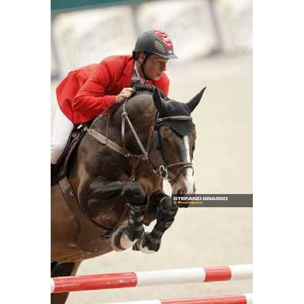 Christian Ahlmann on Taloubet Z 2 during the 2nd qualifier for the World Cup Final Rolex FEi World Cup Final Jumping Leipzig, 29th april 2011 ph.Stefano Grasso