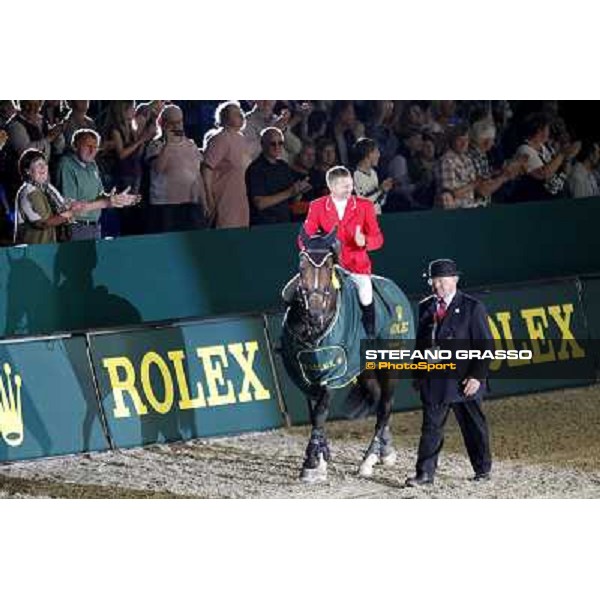 Eric Lamaze on Hickstead wins the 2nd qualifier for the World Cup Final Rolex FEi World Cup Final Jumping Leipzig, 29th april 2011 ph.Stefano Grasso