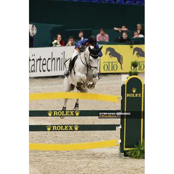 Gerco Schroder on Eurocommerce New Orleans during the 2nd qualifier for the World Cup Final Rolex FEi World Cup Final Jumping Leipzig, 29th april 2011 ph.Stefano Grasso