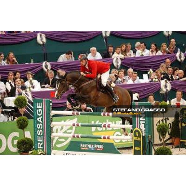Christian Ahlmann on Taloubet Z 2 during the 2nd qualifier for the World Cup Final Rolex FEi World Cup Final Jumping Leipzig, 29th april 2011 ph.Stefano Grasso