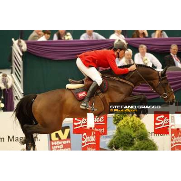 Christian Ahlmann on Taloubet Z 2 during the 2nd qualifier for the World Cup Final Rolex FEi World Cup Final Jumping Leipzig, 29th april 2011 ph.Stefano Grasso