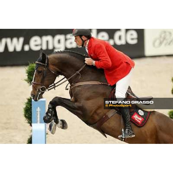 Christian Ahlmann on Taloubet Z 2 during the 2nd qualifier for the World Cup Final Rolex FEi World Cup Final Jumping Leipzig, 29th april 2011 ph.Stefano Grasso