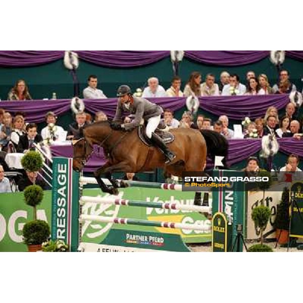 Marco Kutscher on Cash during the 2nd qualifier for the World Cup Final Rolex FEi World Cup Final Jumping Leipzig, 29th april 2011 ph.Stefano Grasso