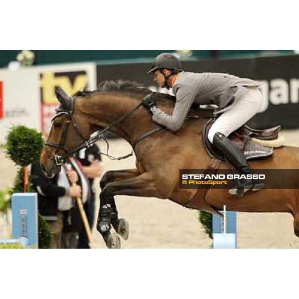 Marco Kutscher on Cash during the 2nd qualifier for the World Cup Final Rolex FEi World Cup Final Jumping Leipzig, 29th april 2011 ph.Stefano Grasso
