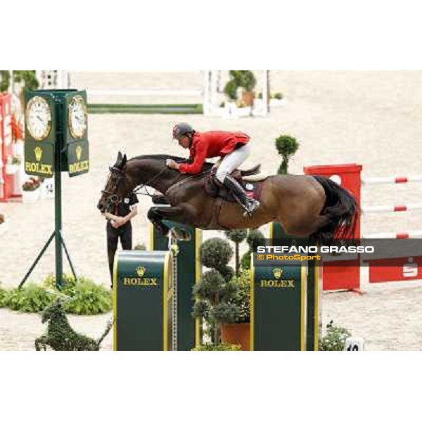 Christian Ahlmann on Taloubet Z wins the Rolex FEI World Cup Final Leipzig, 1st may 2011 ph.Stefano Grasso