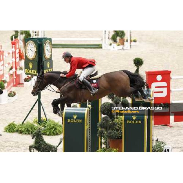 Christian Ahlmann on Taloubet Z wins the Rolex FEI World Cup Final Leipzig, 1st may 2011 ph.Stefano Grasso