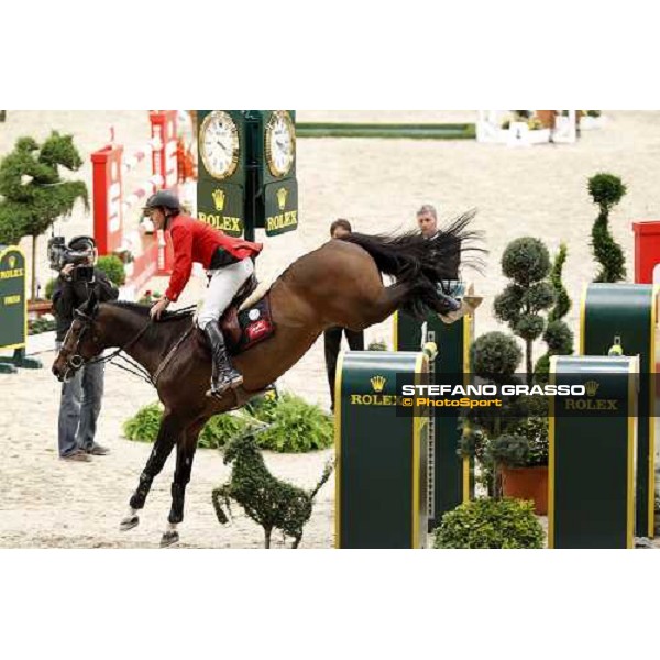 Christian Ahlmann on Taloubet Z wins the Rolex FEI World Cup Final Leipzig, 1st may 2011 ph.Stefano Grasso