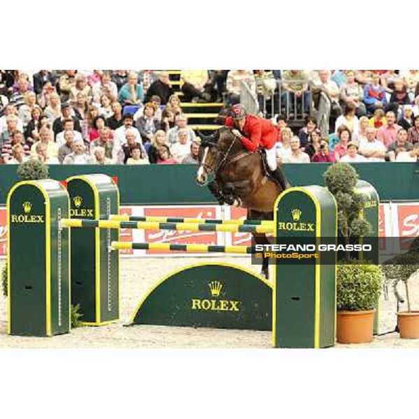 Christian Ahlmann on Taloubet Z wins the Rolex FEI World Cup Final Leipzig, 1st may 2011 ph.Stefano Grasso