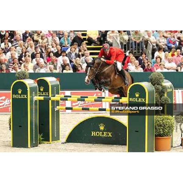 Christian Ahlmann on Taloubet Z wins the Rolex FEI World Cup Final Leipzig, 1st may 2011 ph.Stefano Grasso