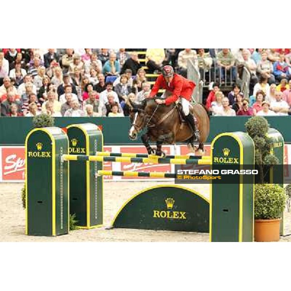 Christian Ahlmann on Taloubet Z wins the Rolex FEI World Cup Final Leipzig, 1st may 2011 ph.Stefano Grasso