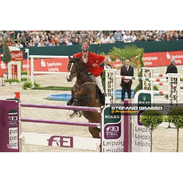 Christian Ahlmann on Taloubet Z wins the Rolex FEI World Cup Final Leipzig, 1st may 2011 ph.Stefano Grasso