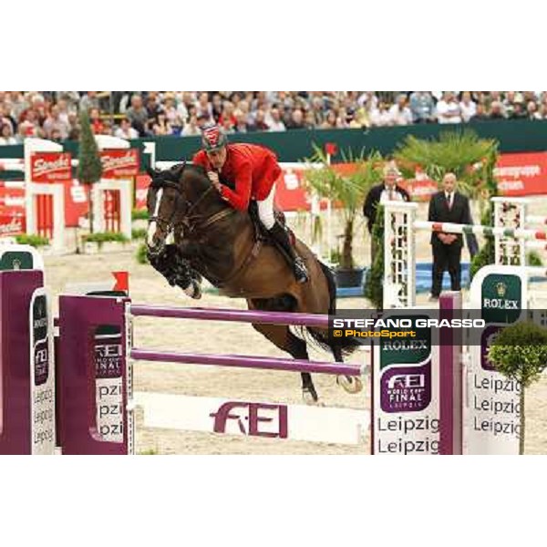 Christian Ahlmann on Taloubet Z wins the Rolex FEI World Cup Final Leipzig, 1st may 2011 ph.Stefano Grasso
