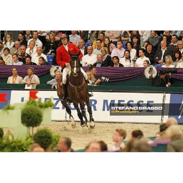 Christian Ahlmann on Taloubet Z wins the Rolex FEI World Cup Final Leipzig, 1st may 2011 ph.Stefano Grasso