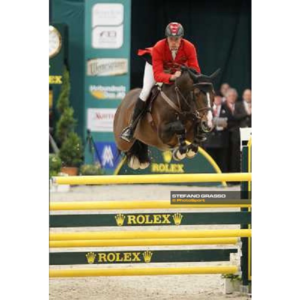 Christian Ahlmann on Taloubet Z wins the Rolex FEI World Cup Final Leipzig, 1st may 2011 ph.Stefano Grasso