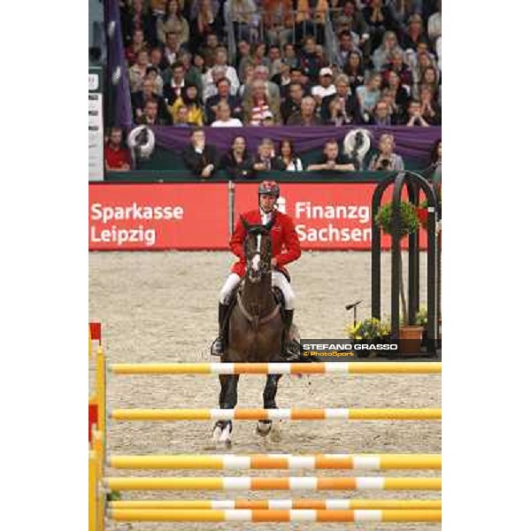 Christian Ahlmann on Taloubet Z wins the Rolex FEI World Cup Final Leipzig, 1st may 2011 ph.Stefano Grasso