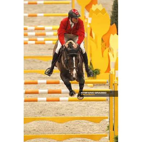 Christian Ahlmann on Taloubet Z wins the Rolex FEI World Cup Final Leipzig, 1st may 2011 ph.Stefano Grasso