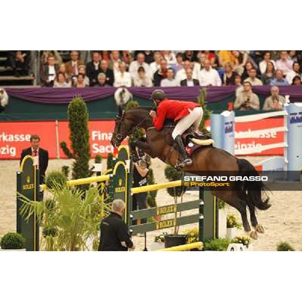 Christian Ahlmann on Taloubet Z wins the Rolex FEI World Cup Final Leipzig, 1st may 2011 ph.Stefano Grasso