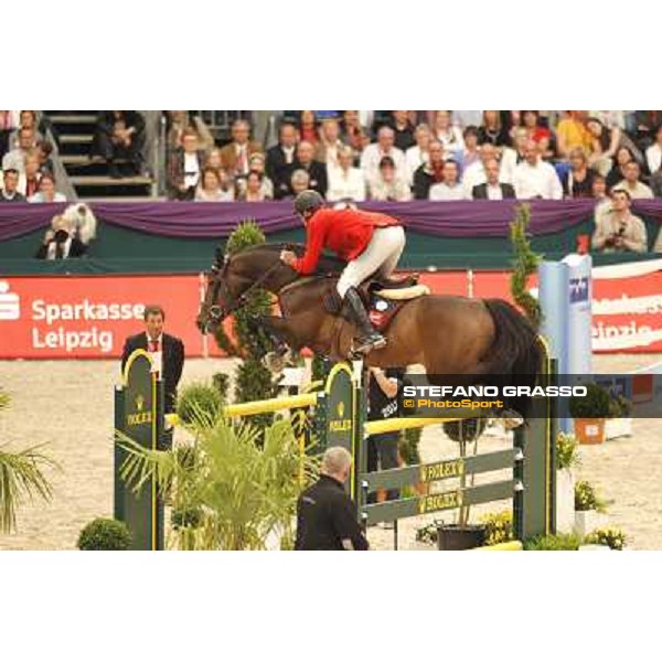 Christian Ahlmann on Taloubet Z wins the Rolex FEI World Cup Final Leipzig, 1st may 2011 ph.Stefano Grasso