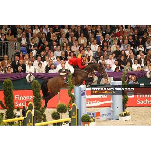 Christian Ahlmann on Taloubet Z wins the Rolex FEI World Cup Final Leipzig, 1st may 2011 ph.Stefano Grasso