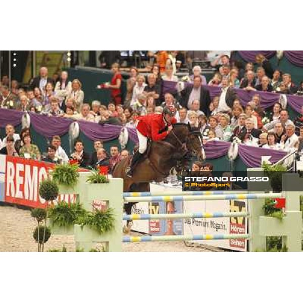 Christian Ahlmann on Taloubet Z wins the Rolex FEI World Cup Final Leipzig, 1st may 2011 ph.Stefano Grasso