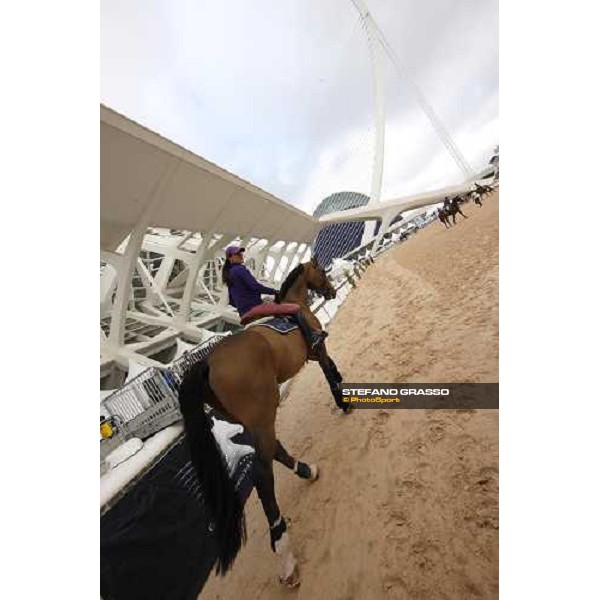 warm-up at City of Art and Sciences Valencia, 5th may 2011 ph.Stefano Grasso/GCT