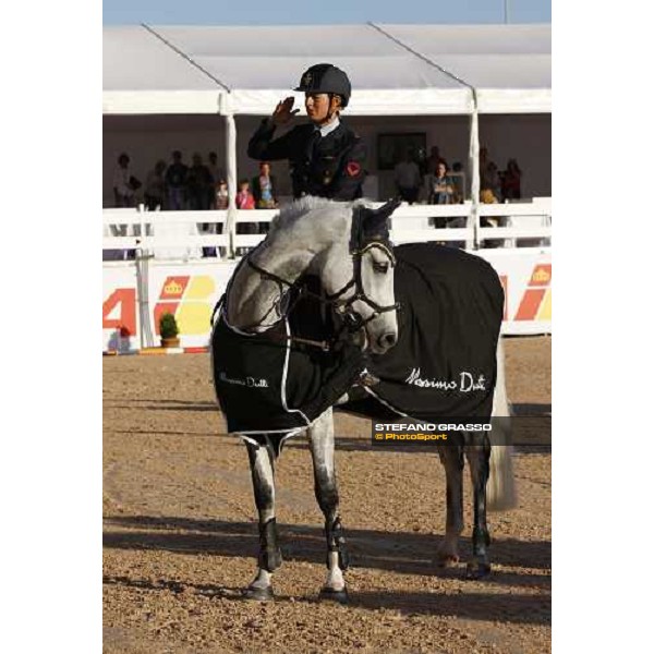 Giulia Martinengo with Chiclana 4 wins the Trofeo Massimo Dutti Valencia, 7th may 2011 ph.Stefano Grasso/GCT