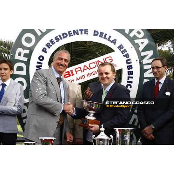 Umberto Rispoli on Estejo wins the Premio Presidente della Repubblica - GBI Racing Rome - Capannelle racetrack, 15th may 2011 ph.Stefano Grasso