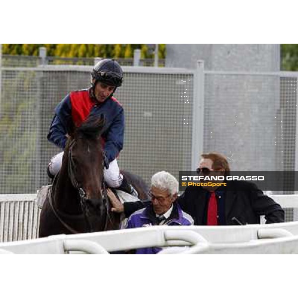 Carlo Fioccchi on Miles Gloriosus wins the Premio Emirates Airline Rome - Capannelle racetrack, 15th may 2011 ph.Stefano Grasso