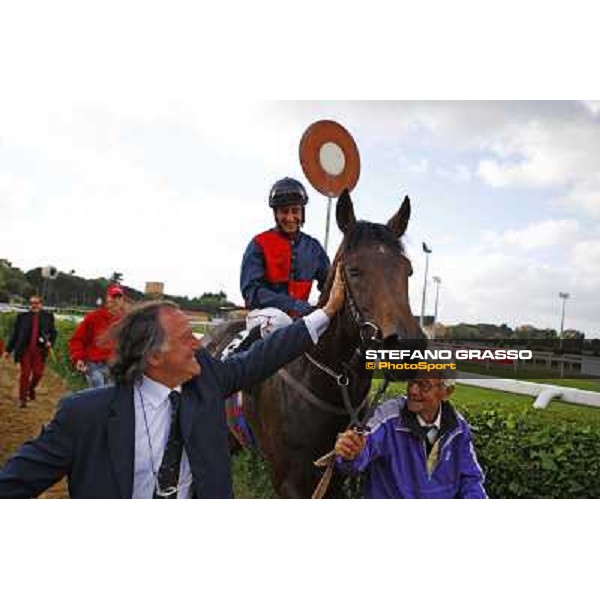 Carlo Fioccchi on Miles Gloriosus wins the Premio Emirates Airline Rome - Capannelle racetrack, 15th may 2011 ph.Stefano Grasso